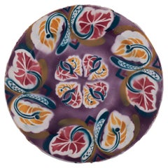 Kuznetsov Ceramic Plate, Russia, Early 20th Century