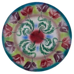 Kuznetsov Ceramic Plate, Russia, Early 20th Century