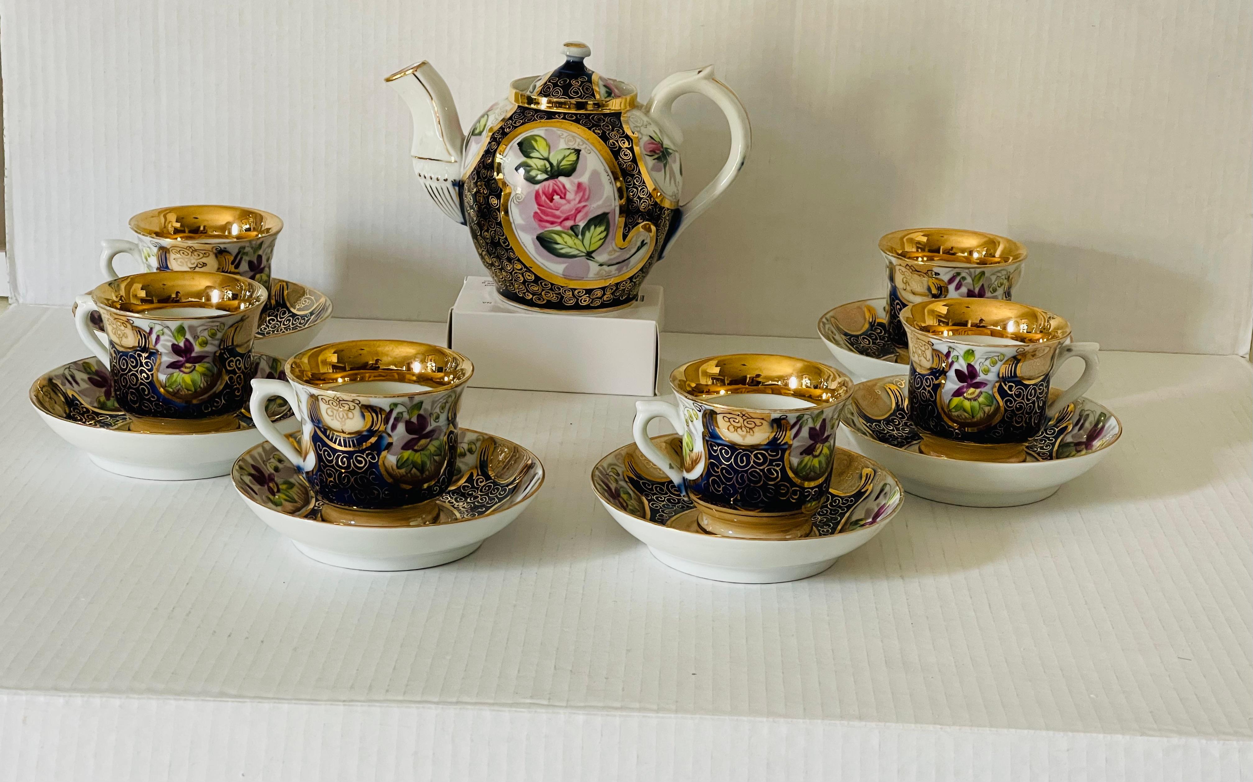 Kuznetsov Porzellan-Teeservice im Angebot 4