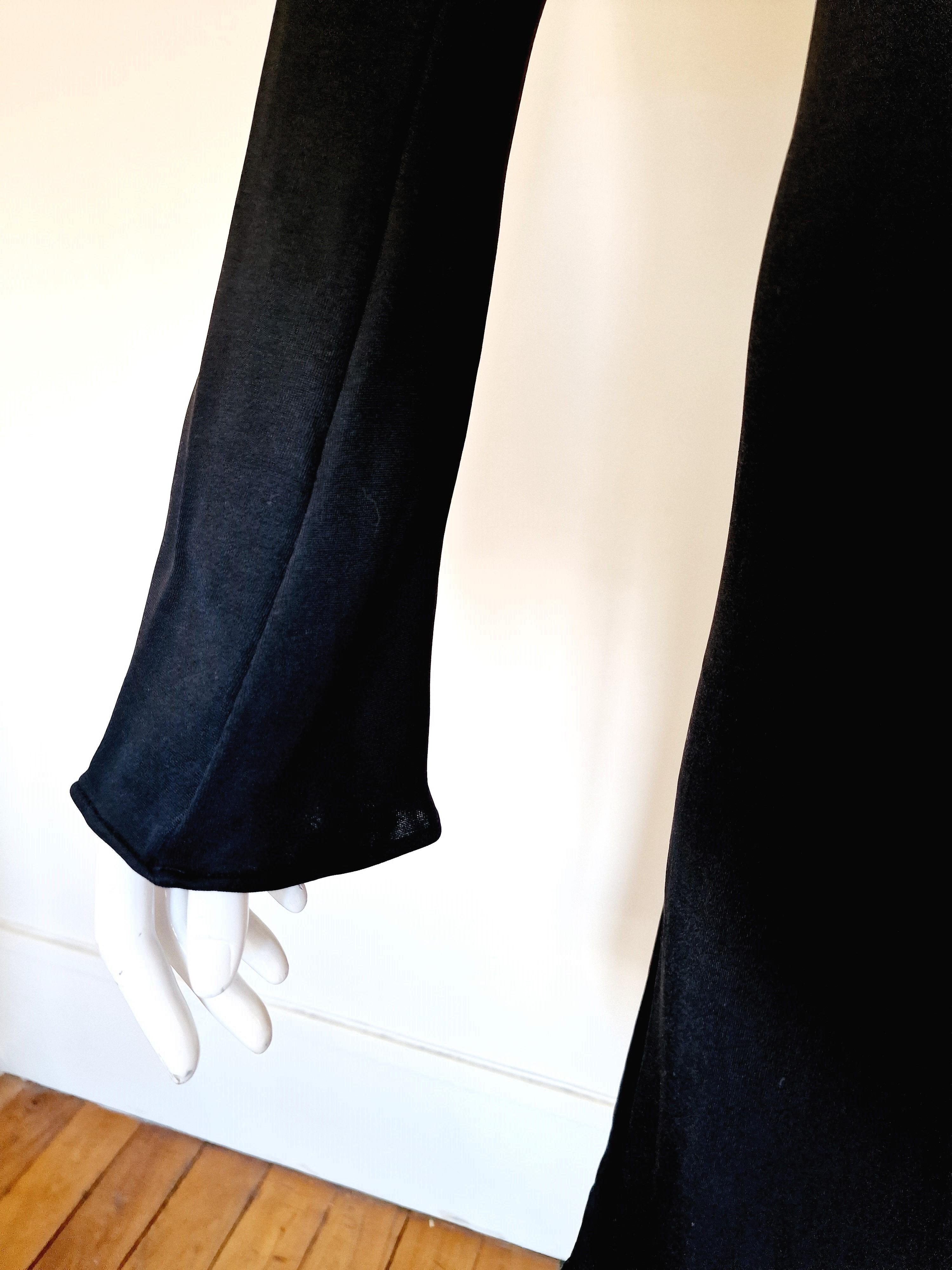 Black Kwaidan Editions Runway 2000 SS TRANSFORMER Semi Transparent Minimalist XS Dress For Sale