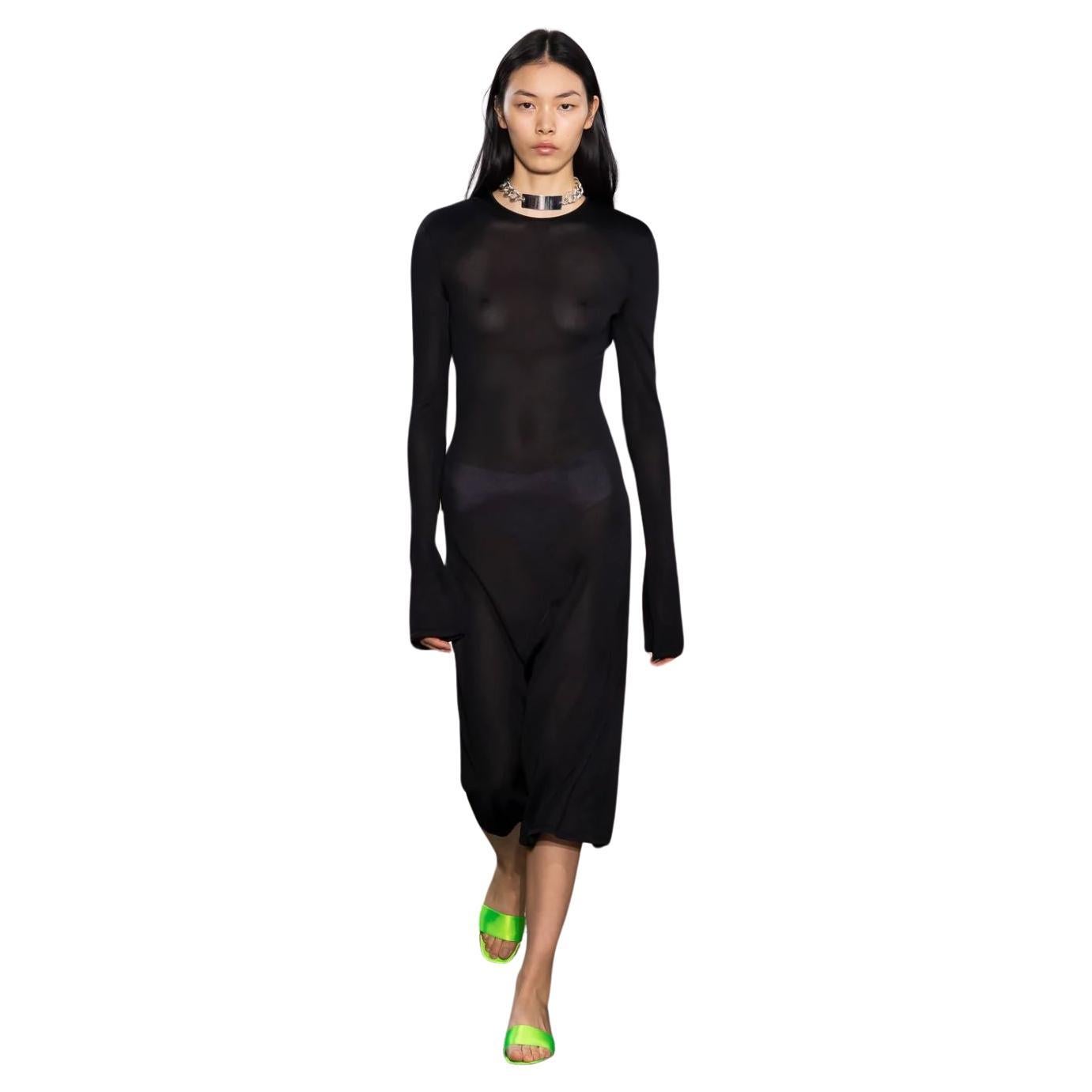 Kwaidan Editions Runway 2000 SS TRANSFORMER Semi Transparent Minimalist XS Dress For Sale