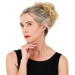 Orecchini a goccia con diamanti grandi Kwait Star