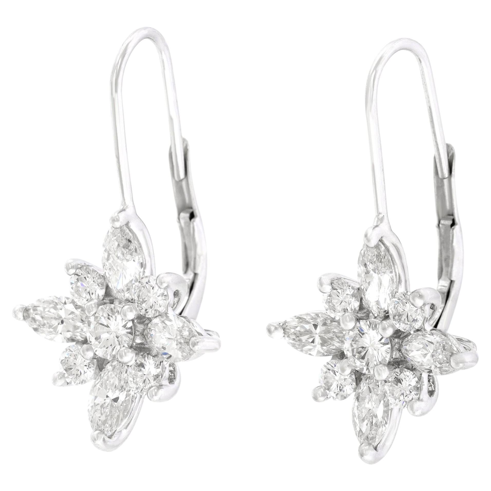 Kwiat Star Large Diamond Drop Earrings