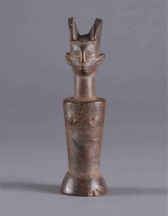Kwere Miniature Figure, "Mwana Hiti", Carved Wood, Kwere People, Tansania, 20th