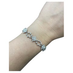 Kwiat, 18K White Gold and Diamond Star Collection Bracelet