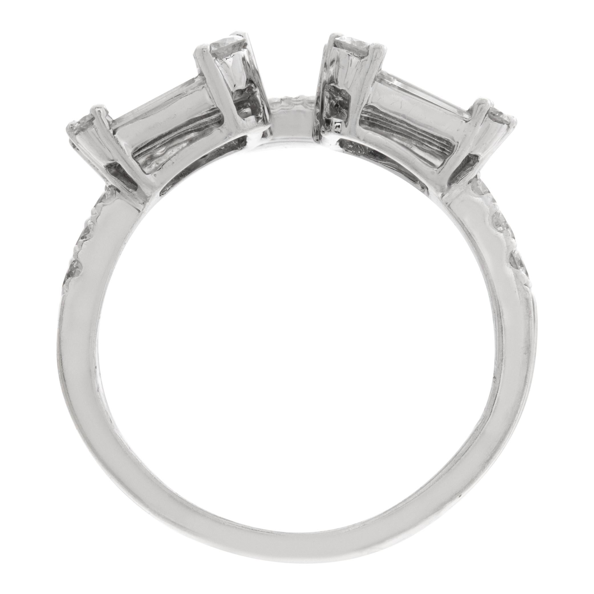 Donna Anello Kwiat con diamante in oro bianco 18 carati in vendita