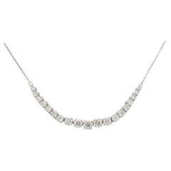 Kwiat Diamond Demi-Riviera Necklace