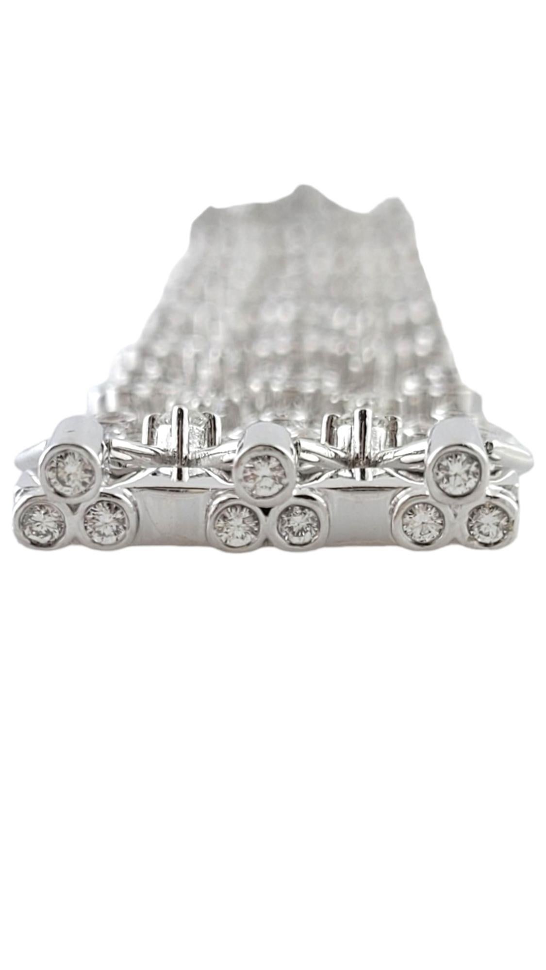 Kwiat Jasmine 18 Karat White Gold Diamond Lattice Bracelet #17916 1