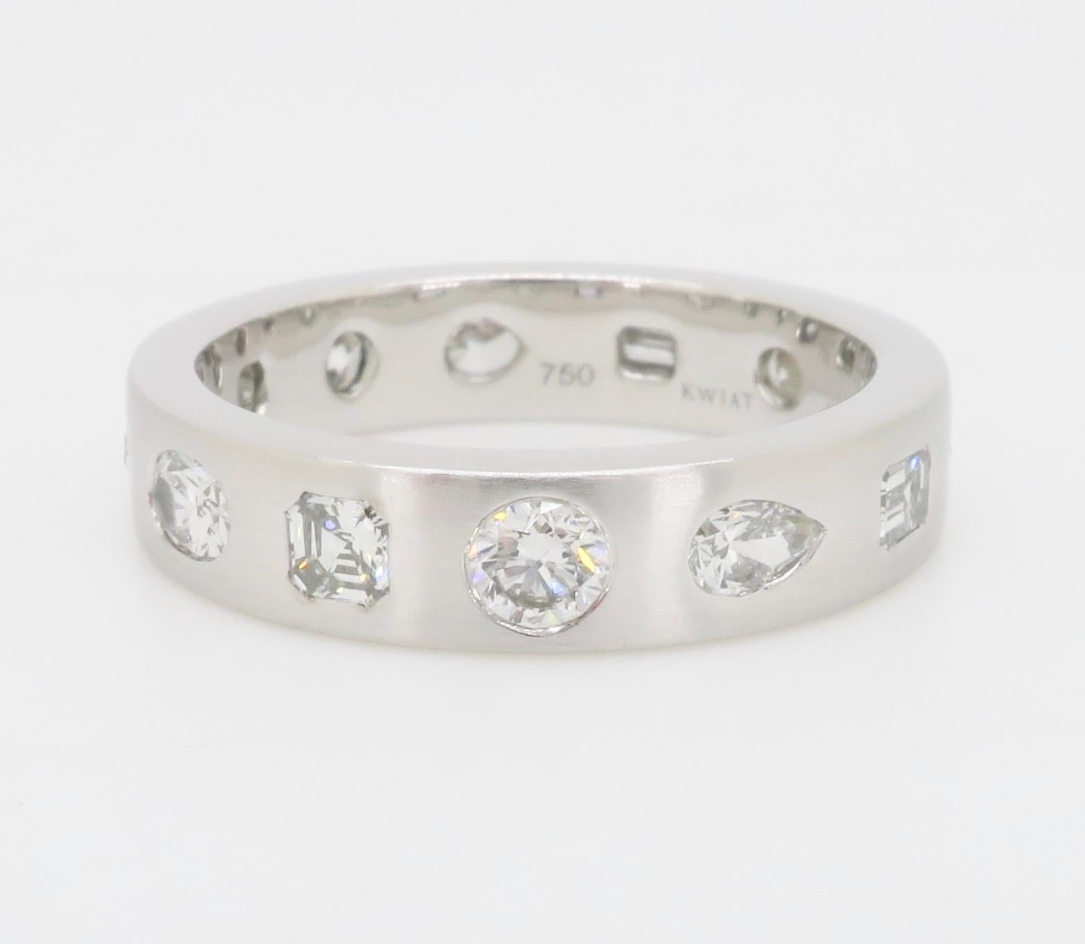 Kwiat Multi-Shaped Diamond Stackable Ring 1