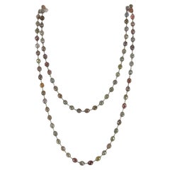 Kwiat Natural Rough Diamond Necklace 129 CTW 18 Karat Yellow Gold 34 Inches