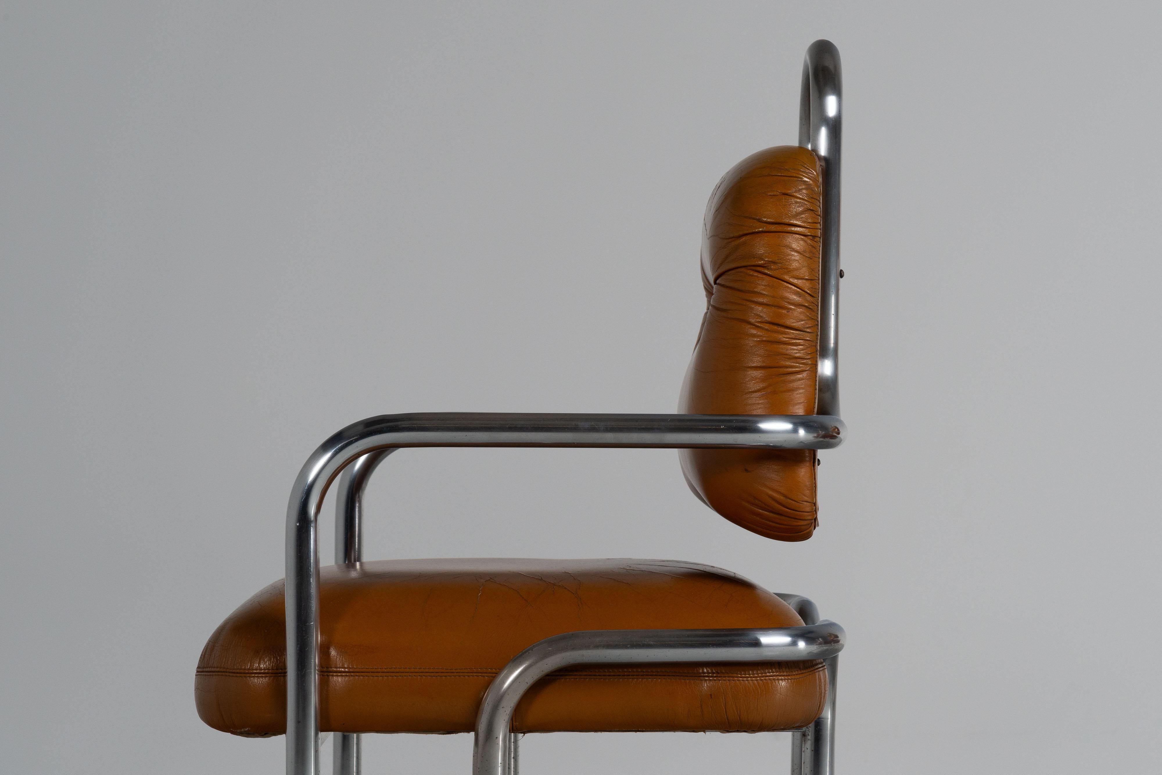 Sillas de comedor Kwok Hoi Chan fabricadas por Steiner France 1970 en venta 8