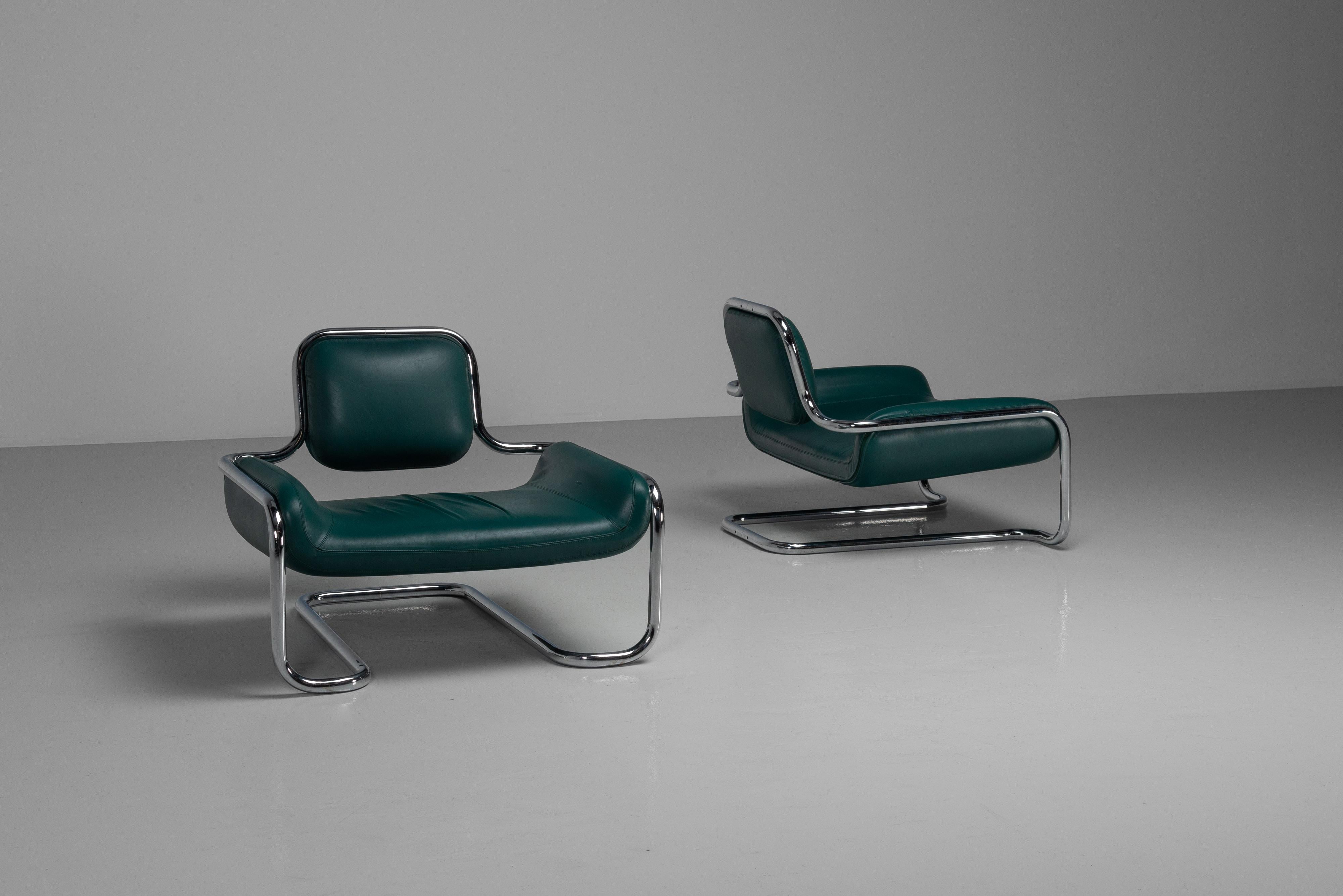 Kwok Hoi Chan Lemon sole chairs Steiner France 1971 For Sale 10