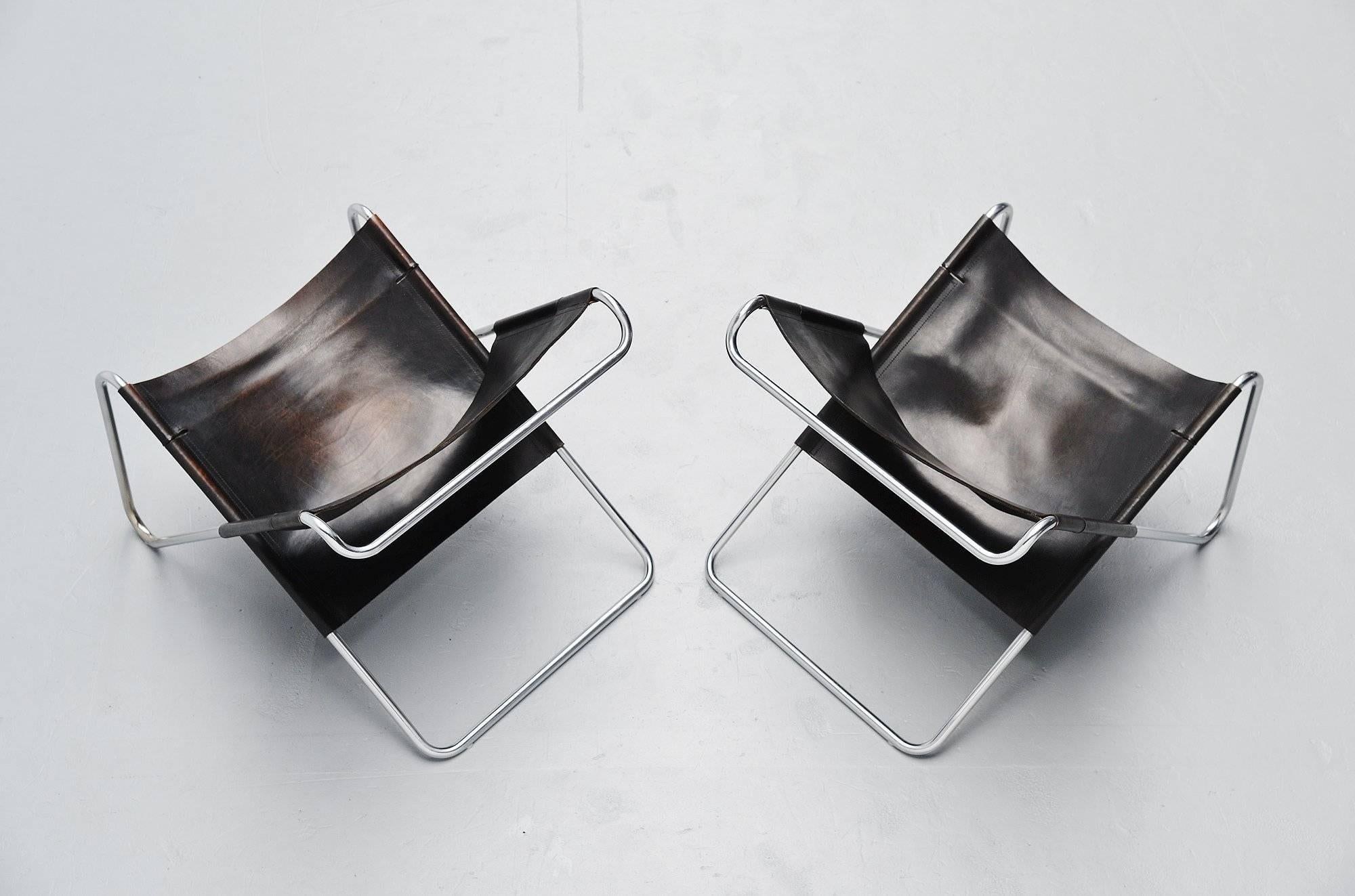 Néerlandais Fauteuils de salon Kwok Hoi Chan SZ15 « T Spectrum », 1973