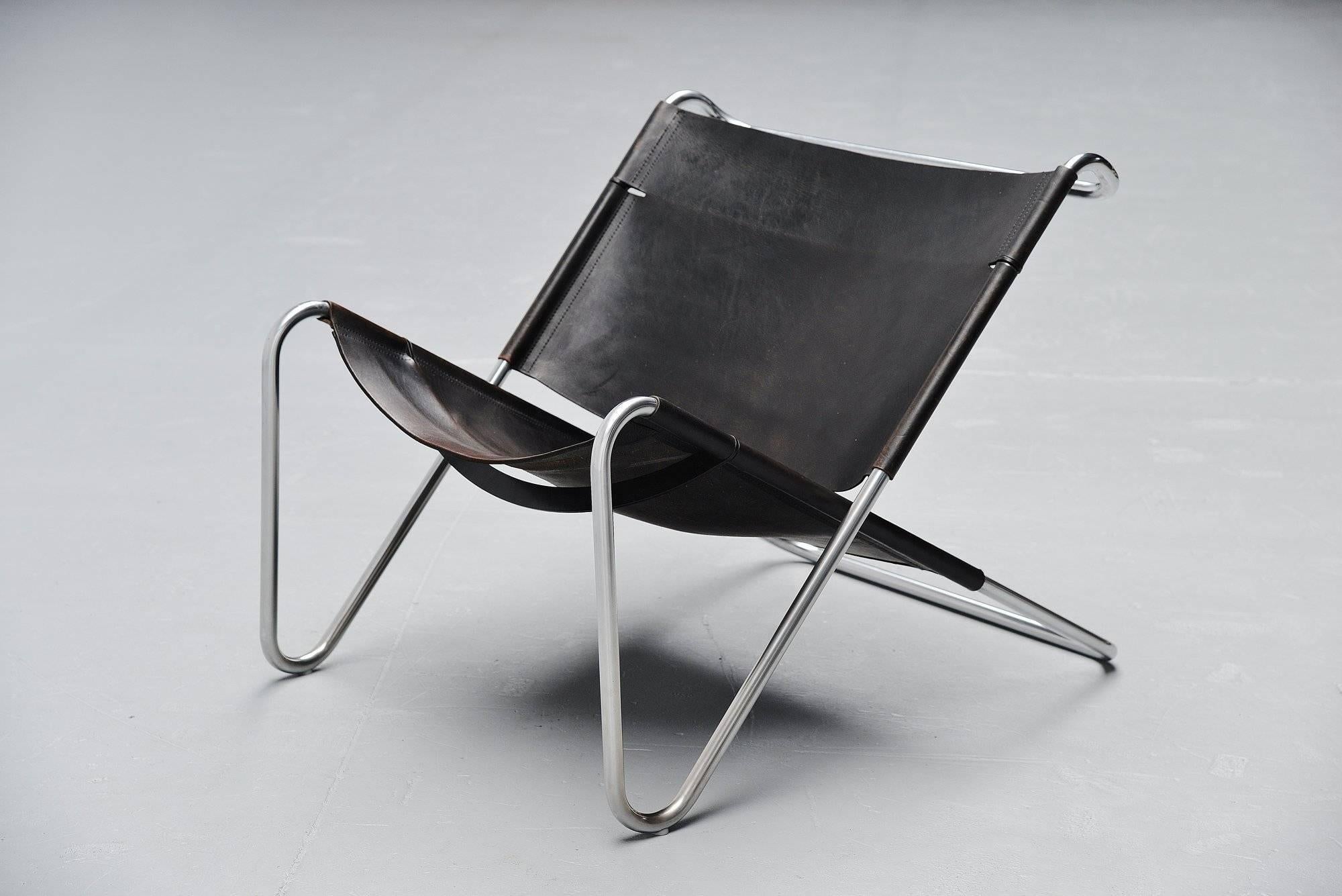 Stainless Steel Kwok Hoi Chan Lounge Chairs SZ15 ‘T Spectrum, 1973