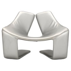Kwok Hoi Chen model "Zen" lounge Chair for Steiner, France 1968