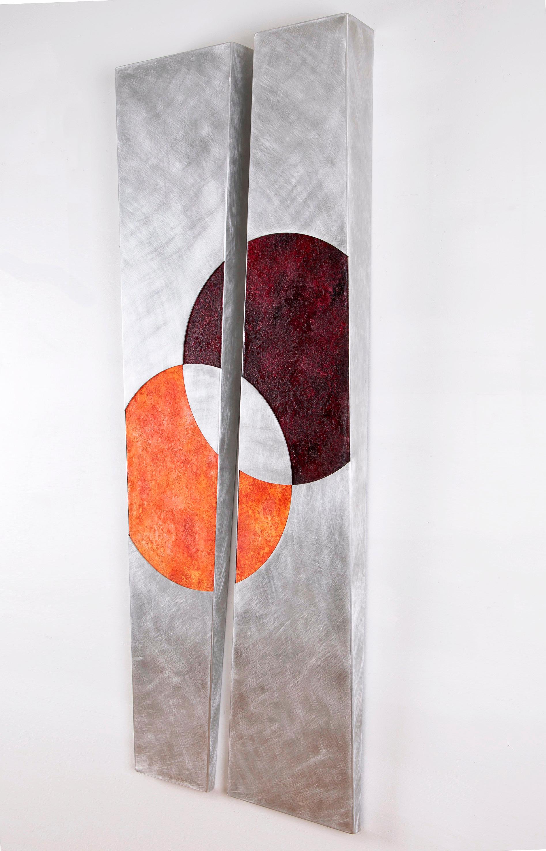 Eclipse IV - Sculpture by KX2: Ruth Avra + Dana Kleinman