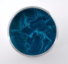 Onda perlescente - Blu acqua