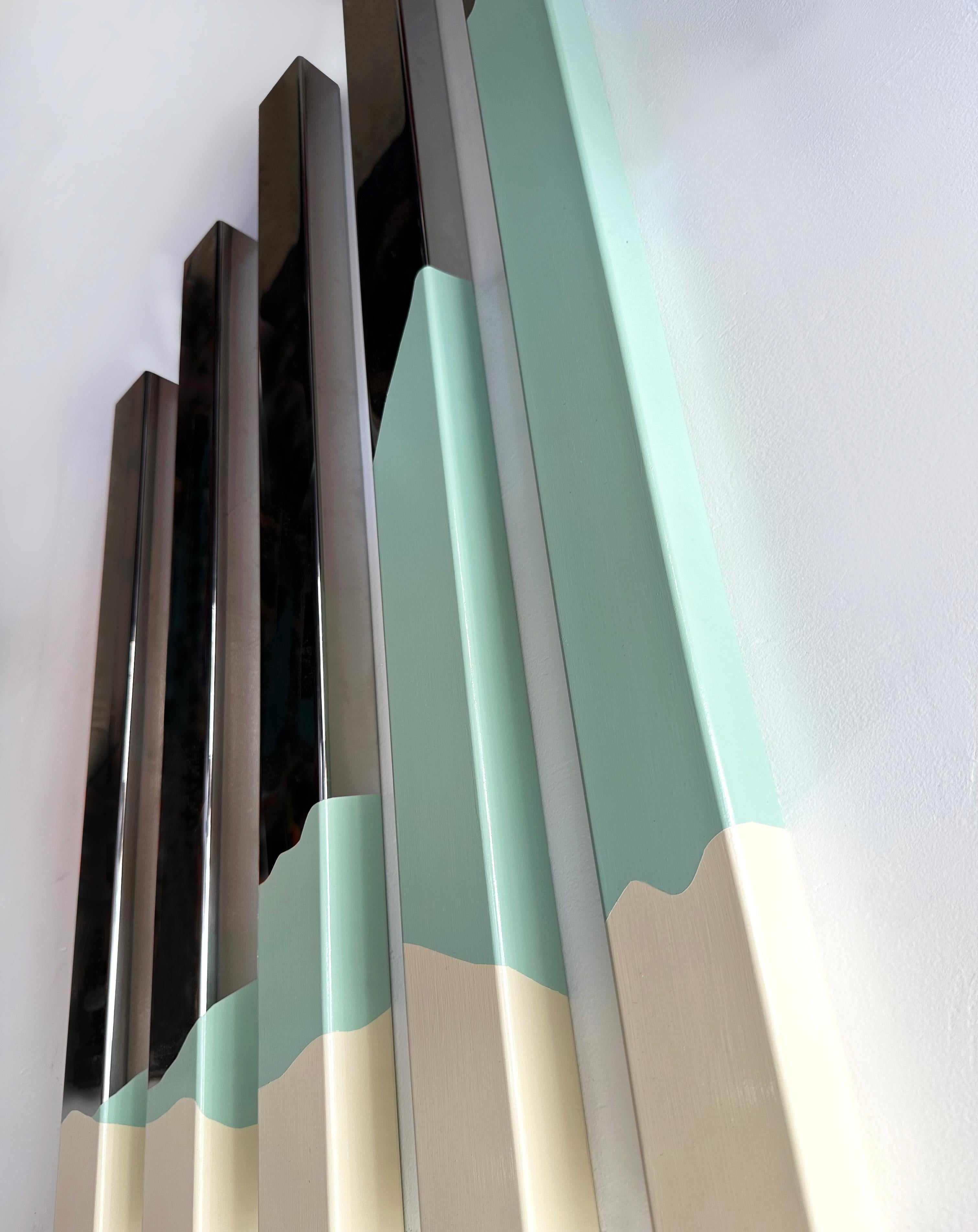 As Above, So Below - Sculpture by KX2: Ruth Avra + Dana Kleinman