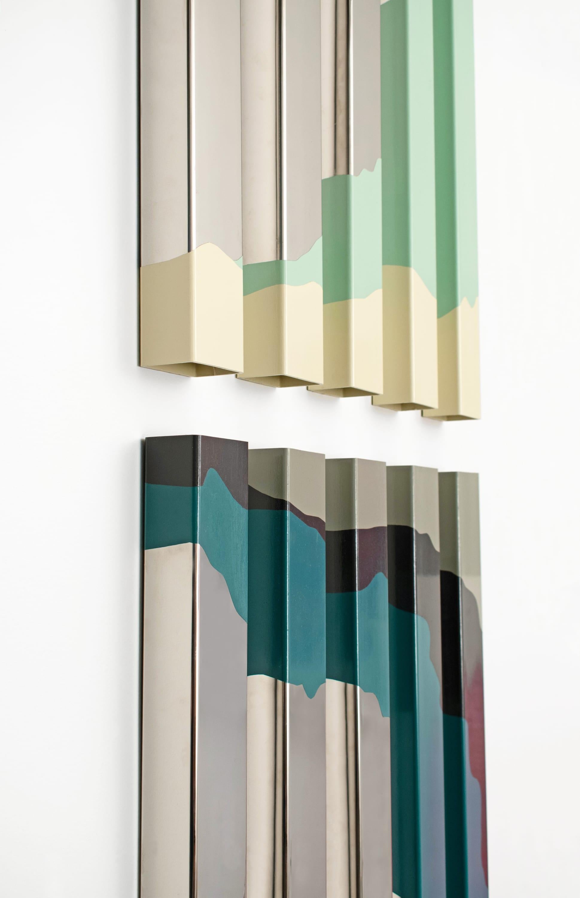 As Above, So Below - Contemporary Sculpture by KX2: Ruth Avra + Dana Kleinman