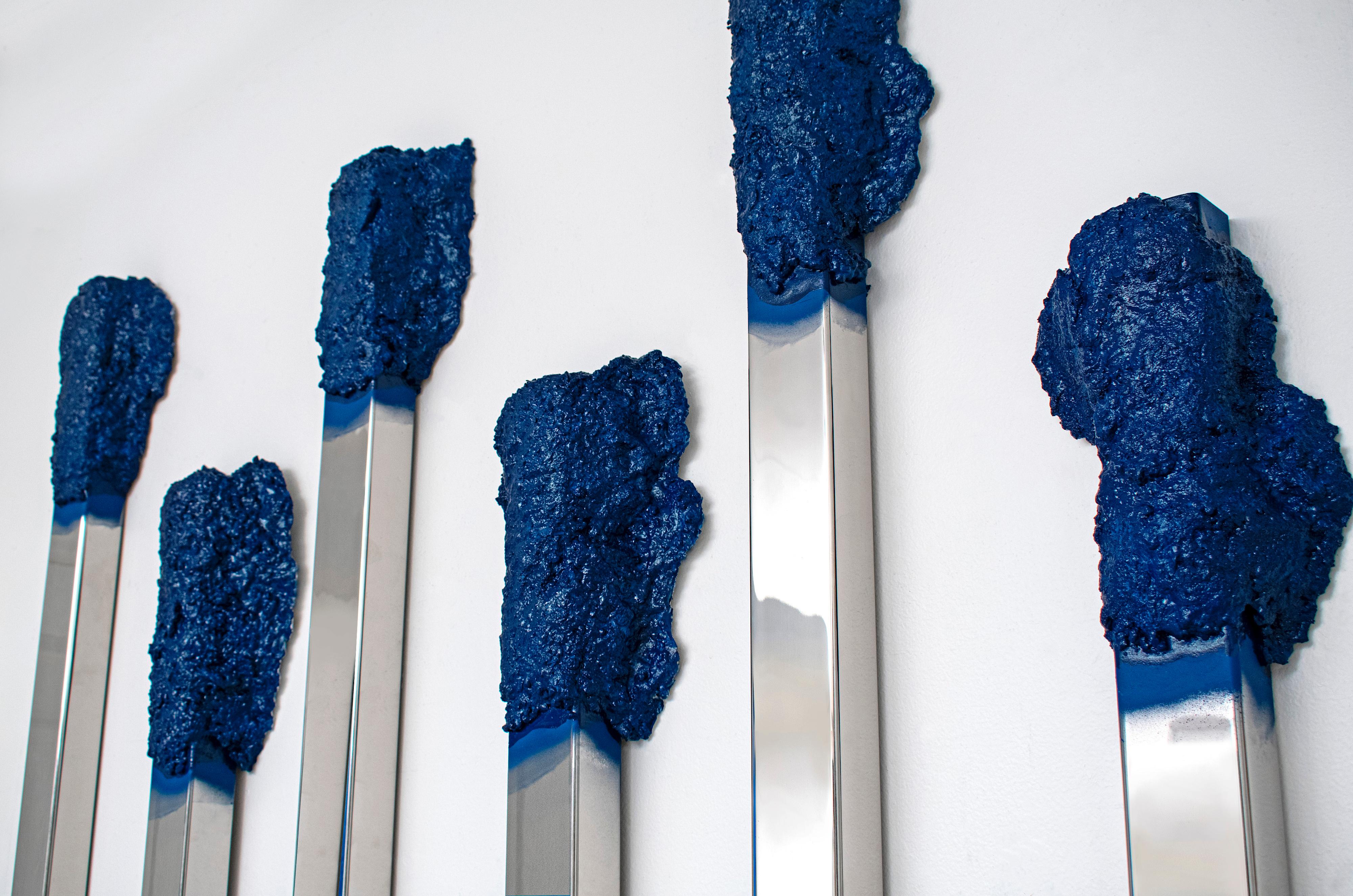 Tide Markers - Sculpture by KX2: Ruth Avra + Dana Kleinman