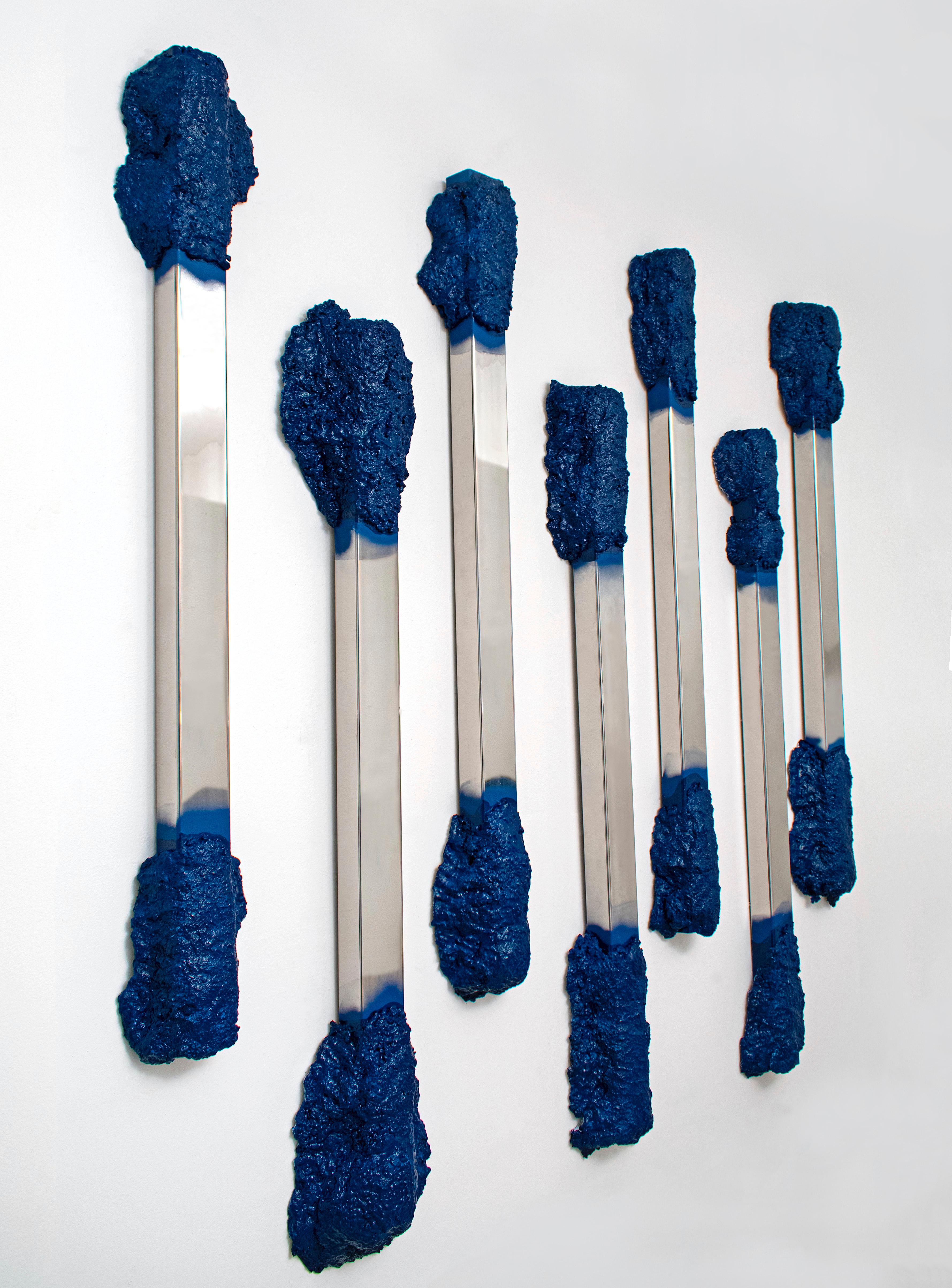 Tide Markers - Contemporary Sculpture by KX2: Ruth Avra + Dana Kleinman