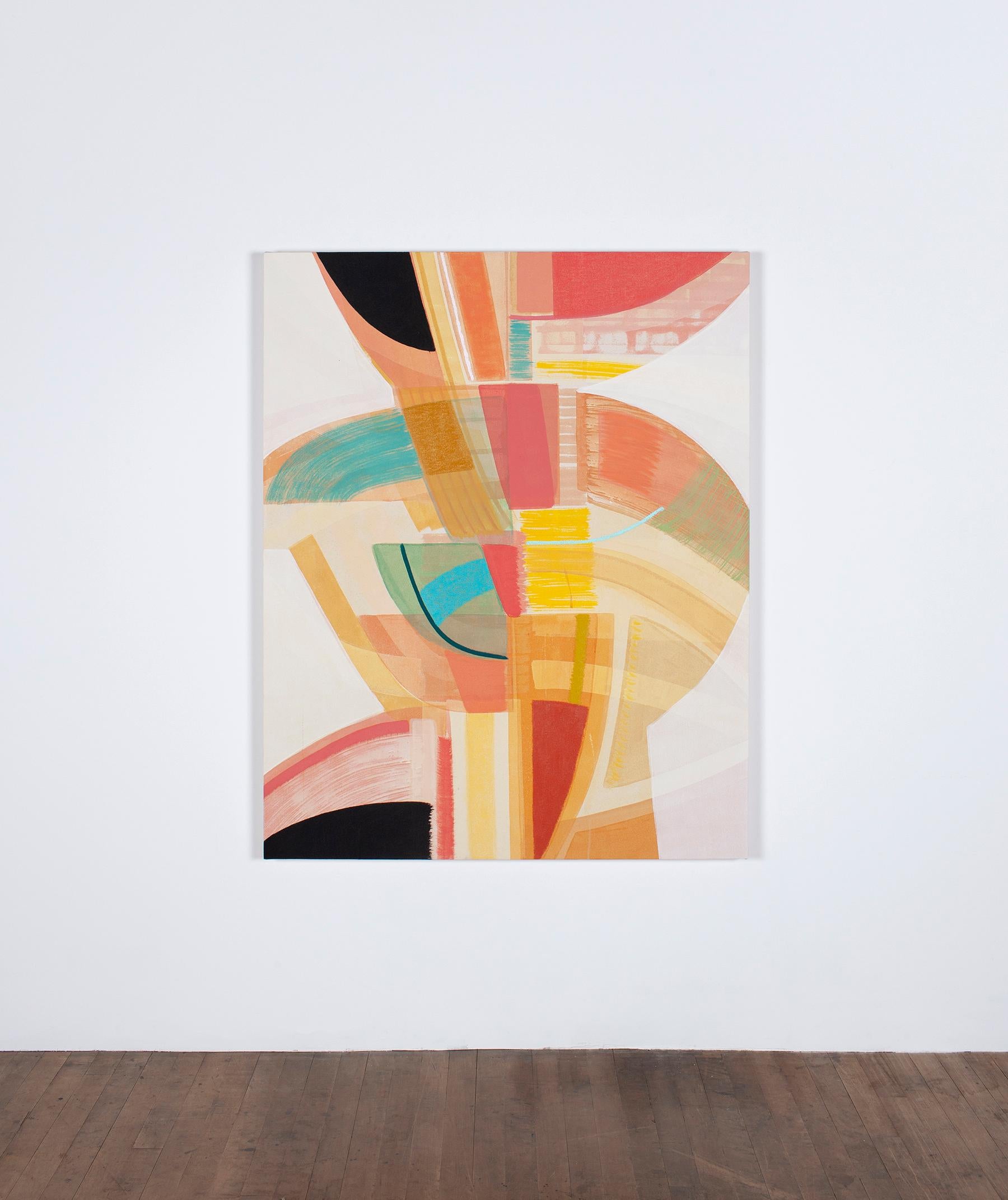 Gefallene Teile 23.2 – Painting von Ky Anderson