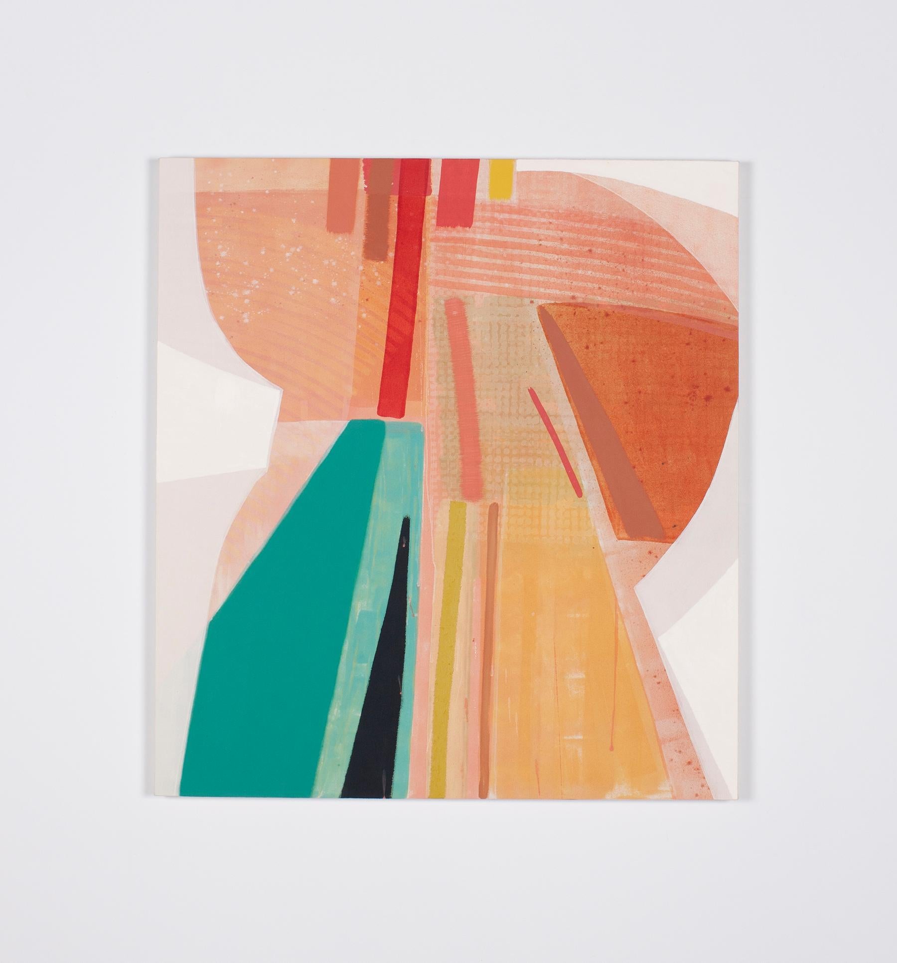 Gefallene Teile 23.3 (Abstrakt), Mixed Media Art, von Ky Anderson