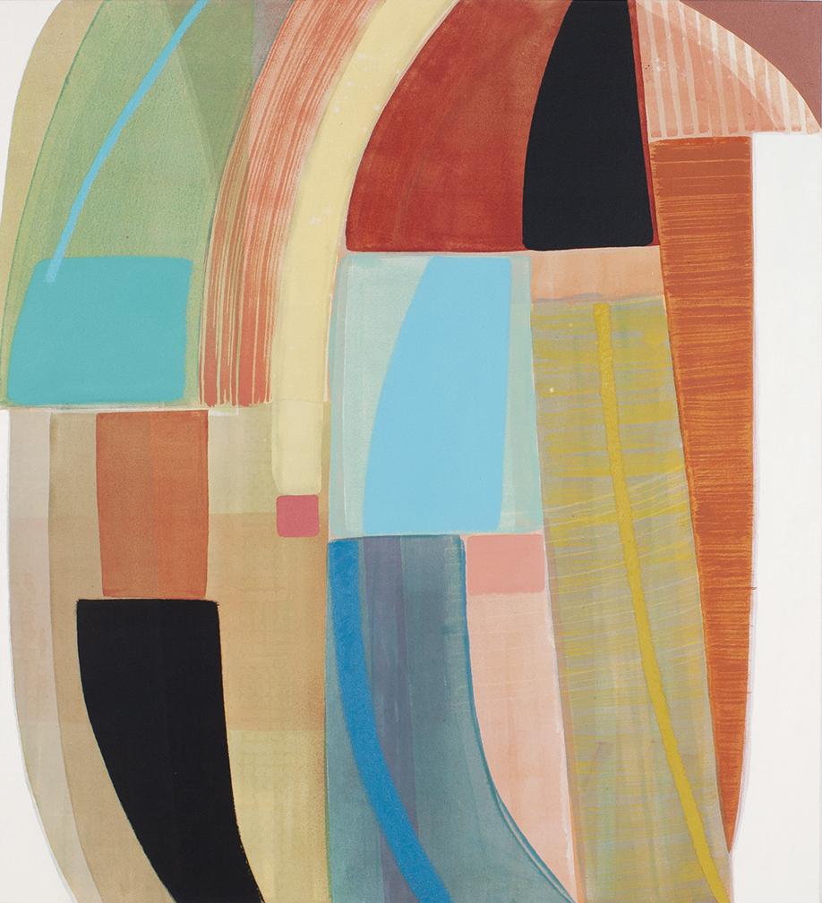 Ky Anderson Abstract Painting – Gefallene Teile 23.4