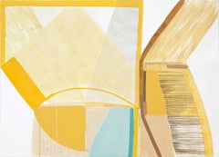 Ky Anderson "Book Pages 18.6" - Abstract Painting on Paper