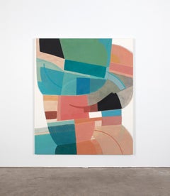 Ky Anderson "Inflated Twist" Acrylic and Oil on Canvas