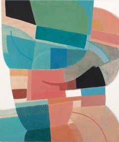 Ky Anderson "Inflated Twist" Acrylic and Oil on Canvas