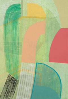 Ky Anderson "Periscope" 2024 Acrilico su carta