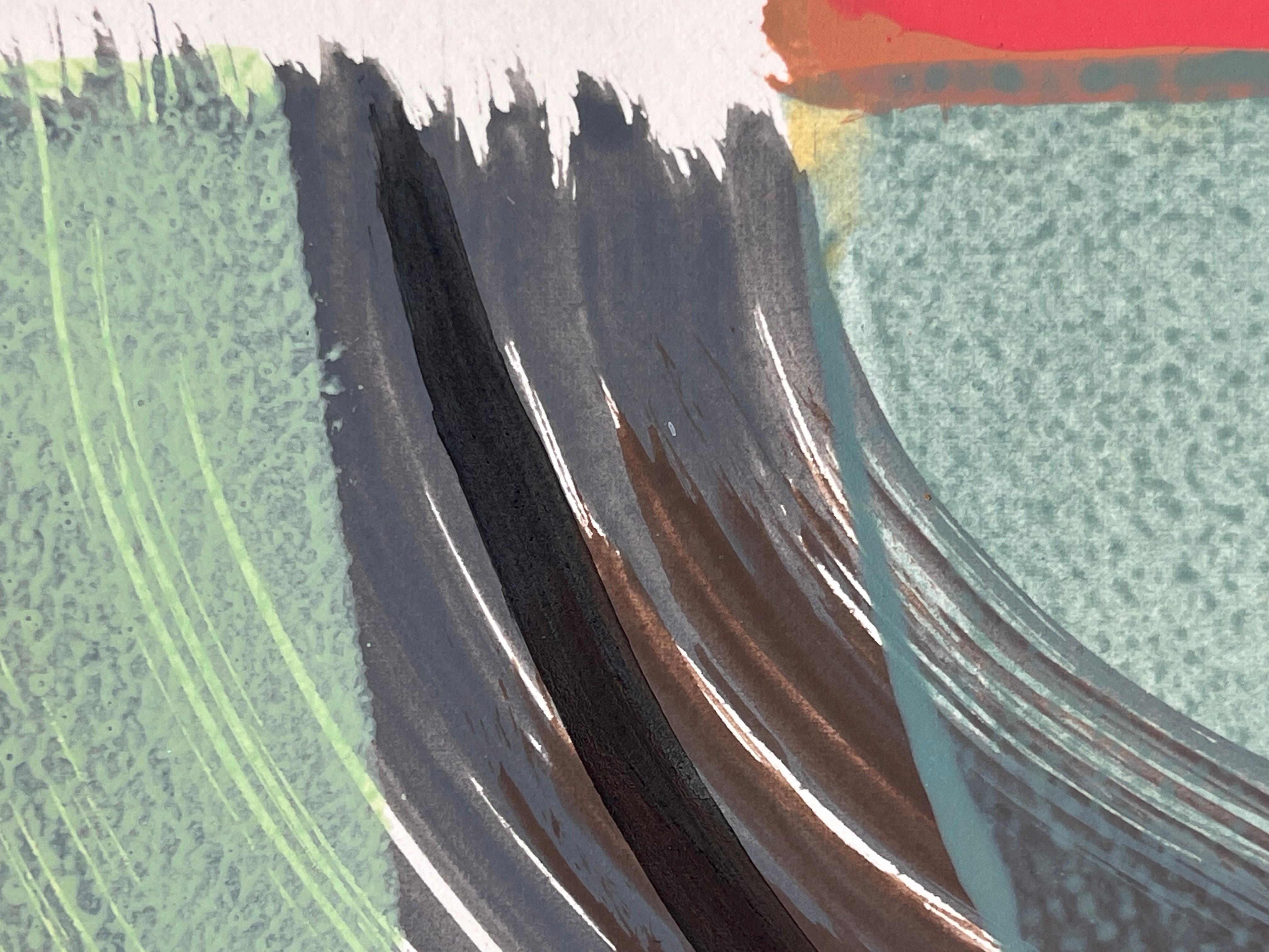 Ky Anderson „Swish“ 2024 Acryl auf Papier im Angebot 6