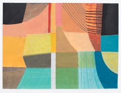 "Rise" 2025 acrylic on watercolor paper