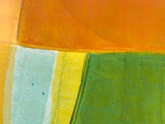 "Seedling 25.8" 2025 acrylic on watercolor paper