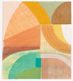 "Sun Changes 25.3" 2025 acrylic on watercolor paper