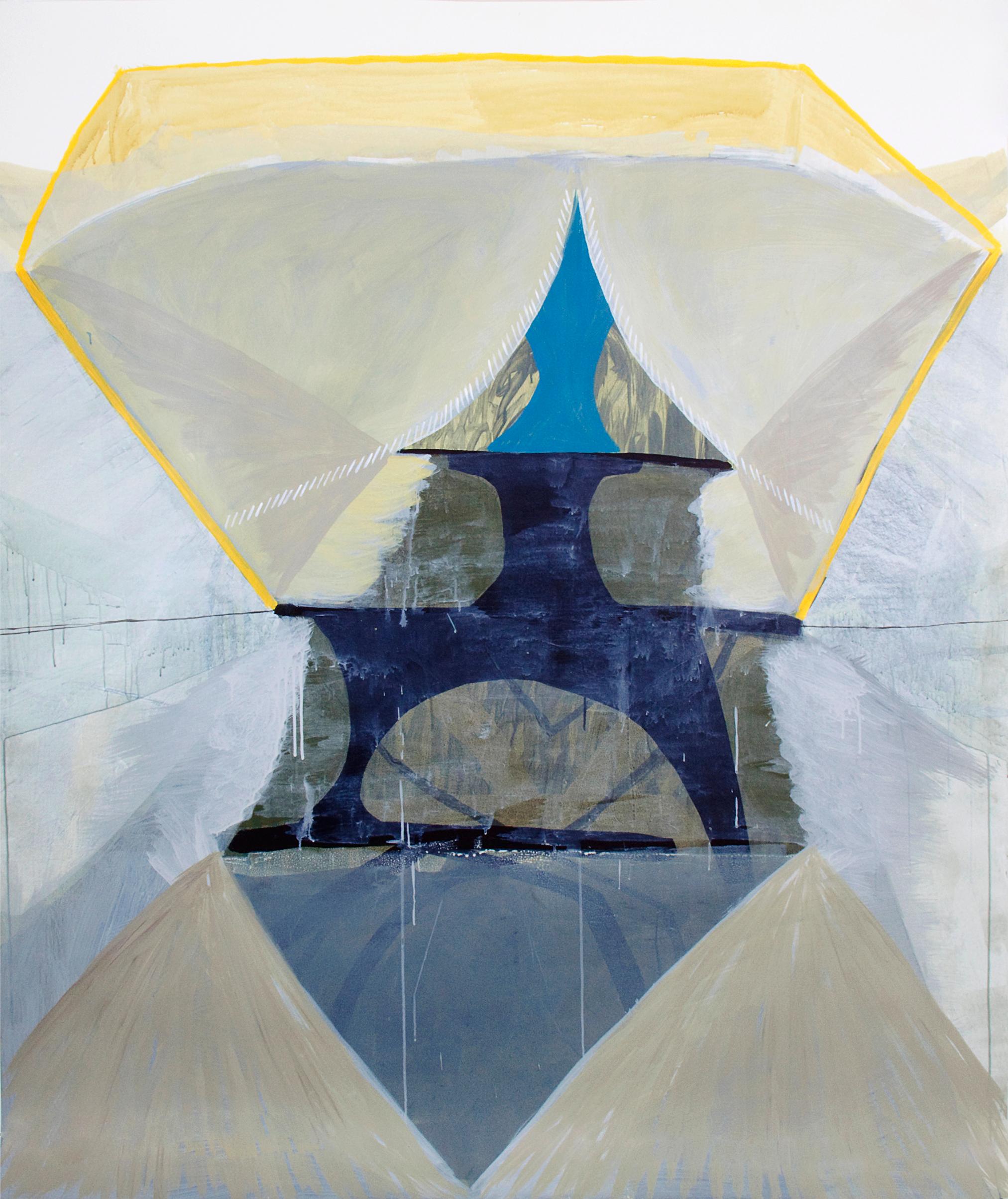 Ky Anderson Abstract Painting - The Underground Took Over