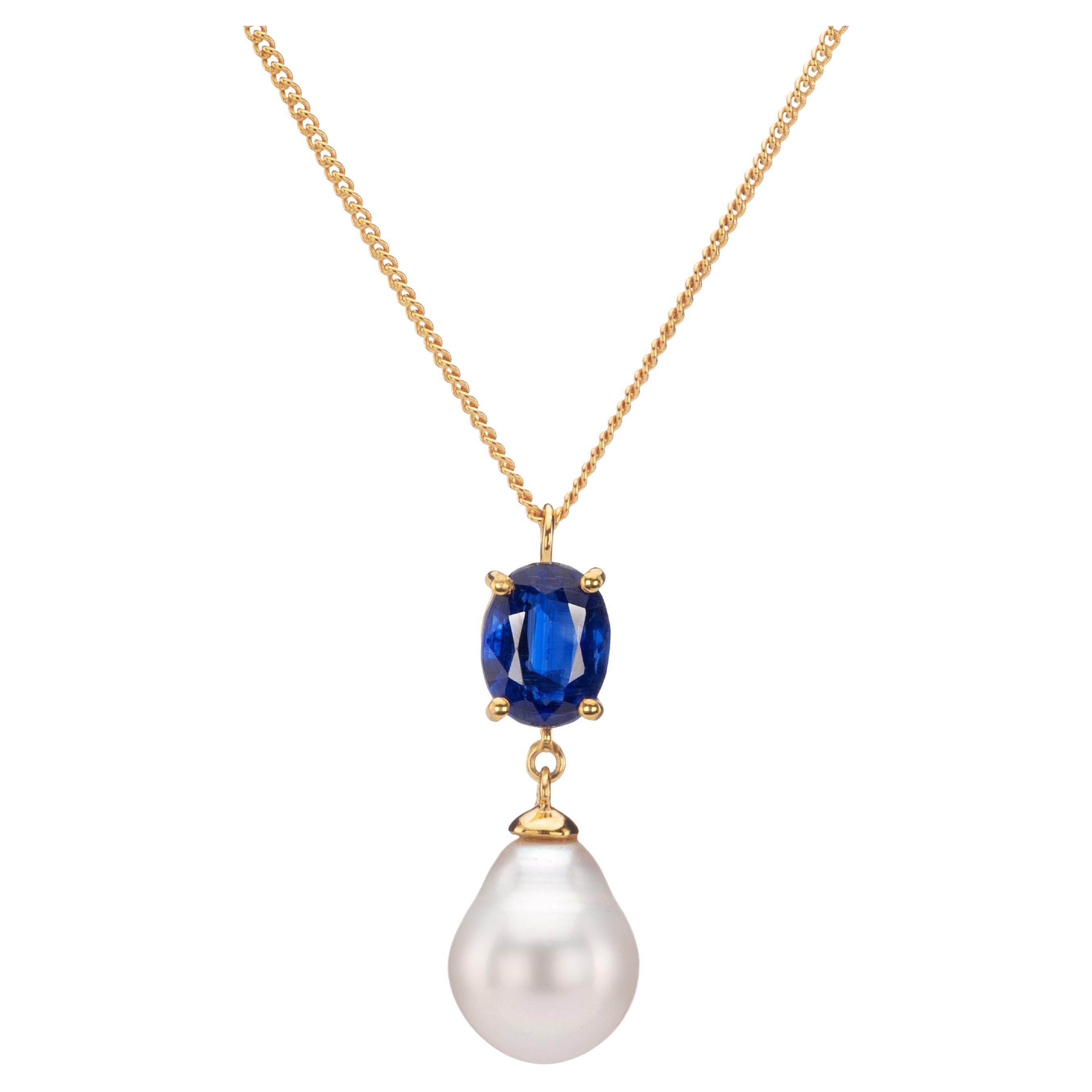 Kyanite Pendant Necklaces