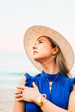 Kyanite and Baroque Pearl Short Drop Earrings