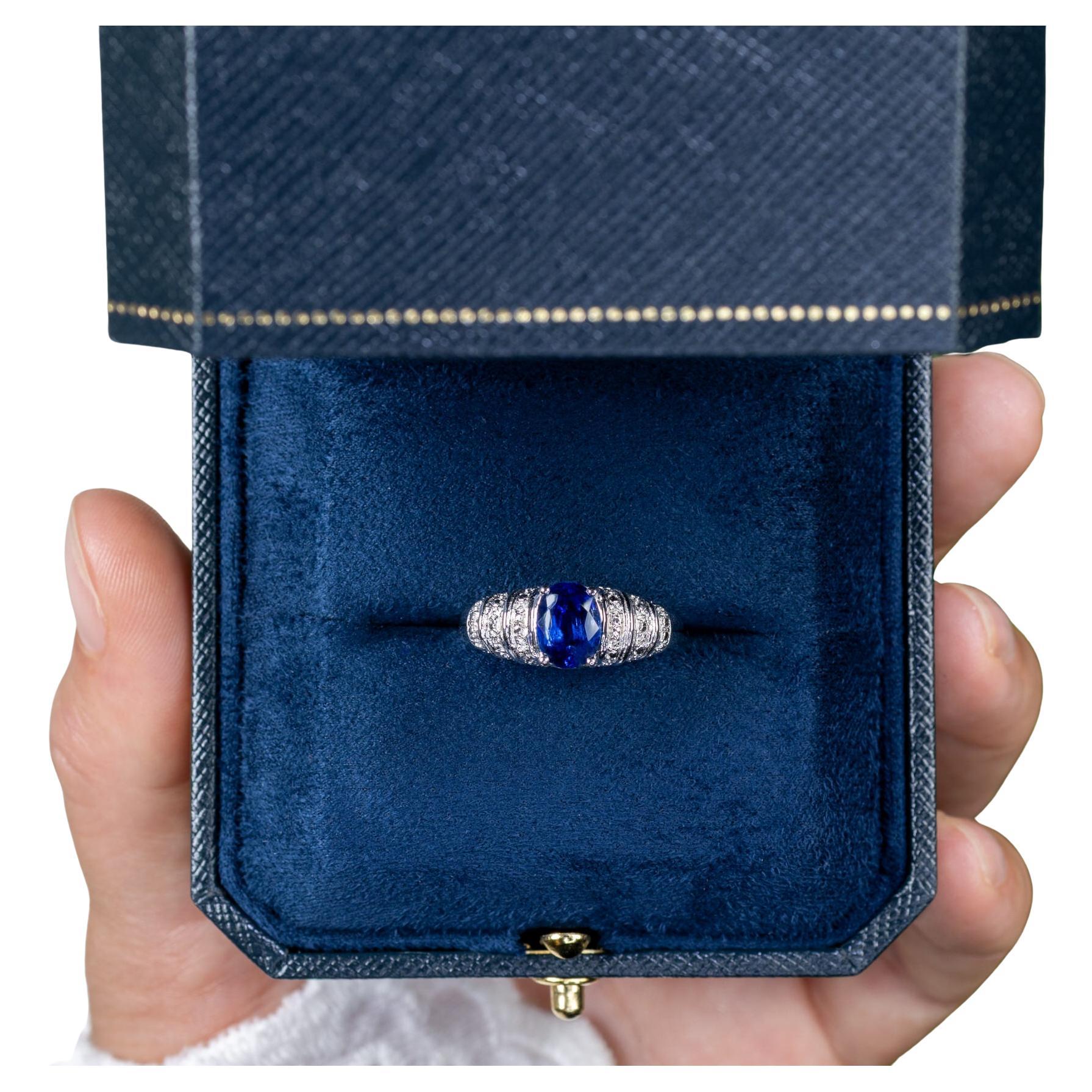 Kyanite Ring 1.39 Carats Sterling Silver