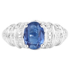 Kyanite Ring 1.39 Carats Sterling Silver