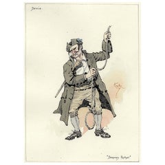 (KYD) - DICKENS - Dennis (da Barnaby Rudge) - SCHEDA ORIGINALE