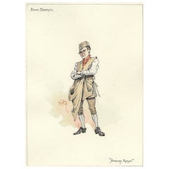 (KYD) - DICKENS - Simon Tappertit (da Barnaby Rudge) - SCHEDA ORIGINALE