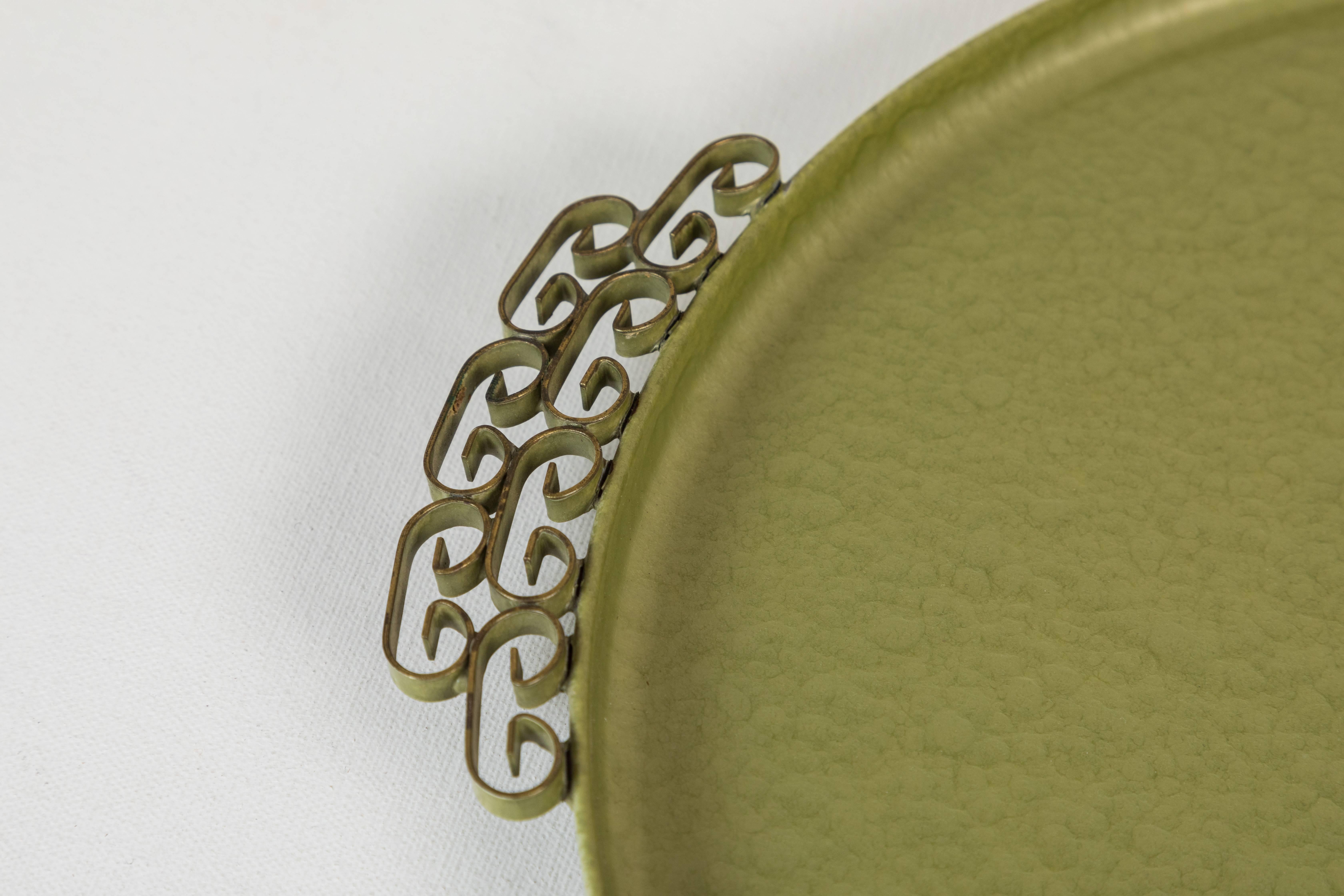 moire glaze kyes tray