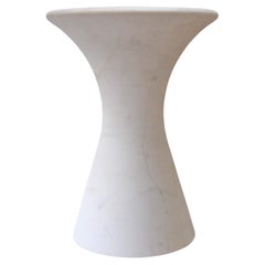 Kyknos Contemporary Honed Marble Stool by Angelo Alinea
