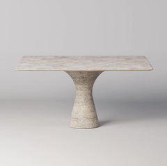 Kyknos Refined Contemporary Marble Square Table M/S 150 by Angelo Alinea