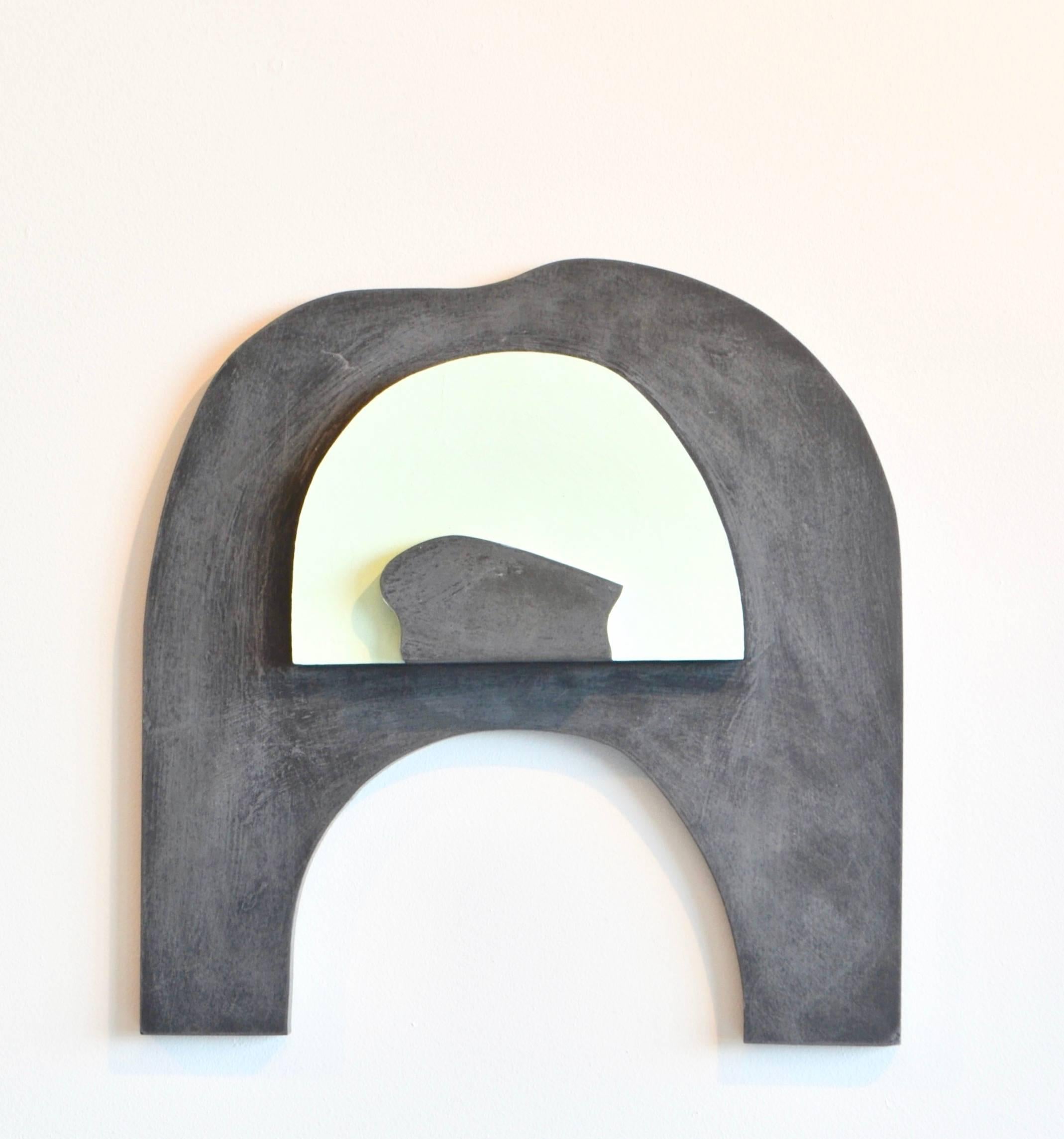 Kyla Kegler Abstract Sculpture - Black Hill 