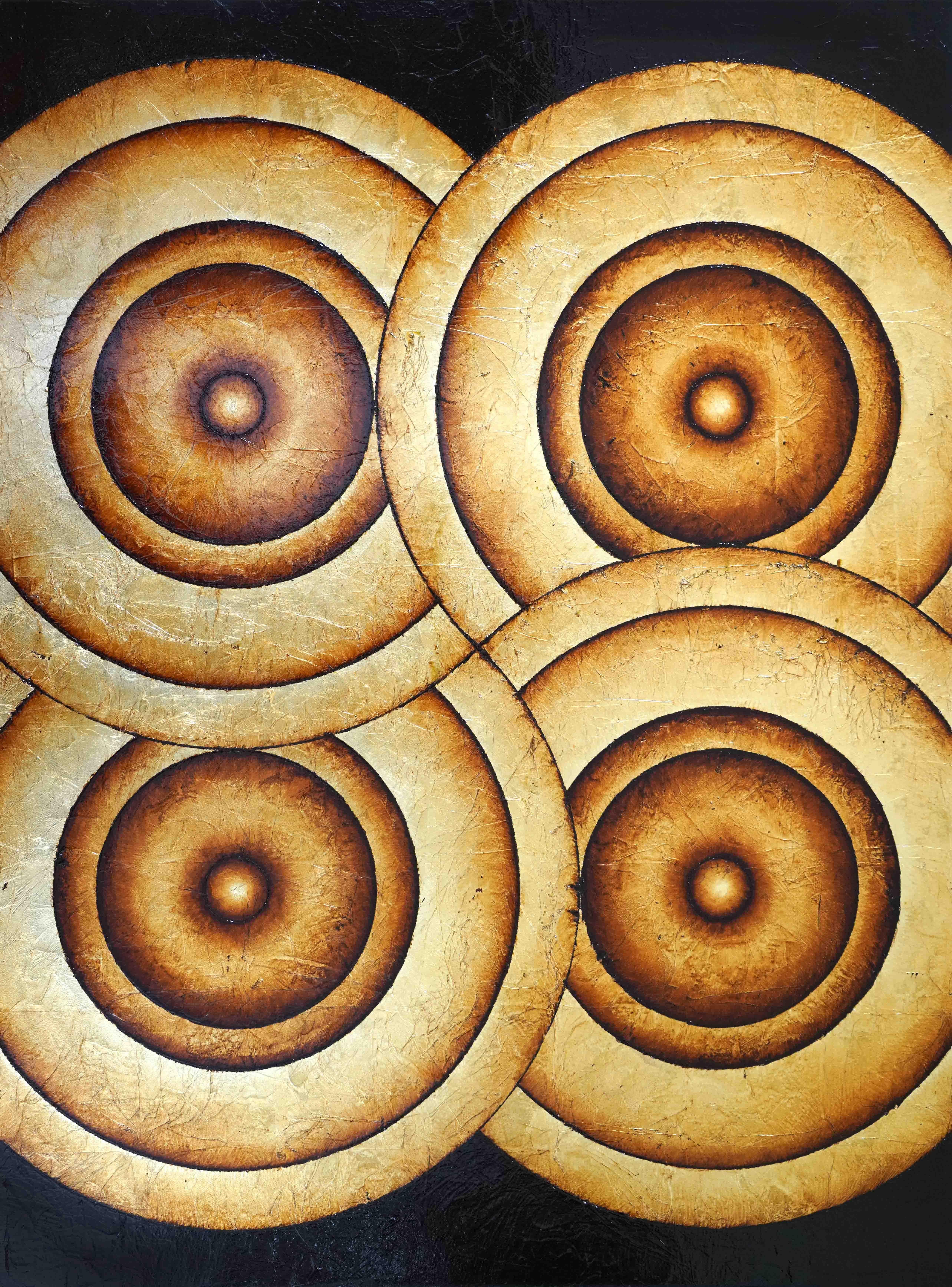 The Unity series is about bringing peace, balance, and harmony to the mind/body/spirit connection. Following the pathway of the chakras of the body and the geometry found in nature, each piece is designed to serve as a visual meditation on the