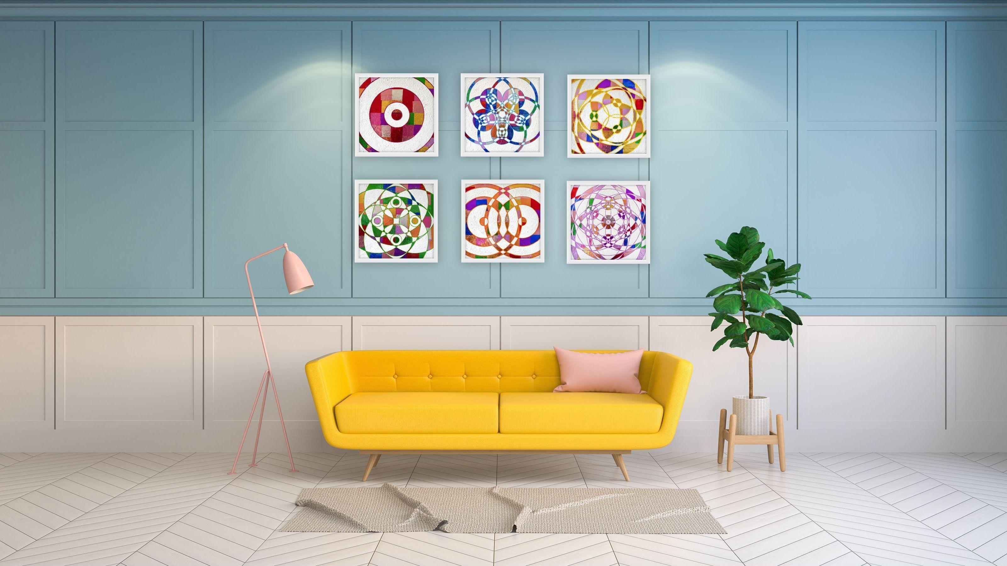 Kyle Andrew Szpyrka, Unité en couleurs 1-1, peinture 2021 en vente 1