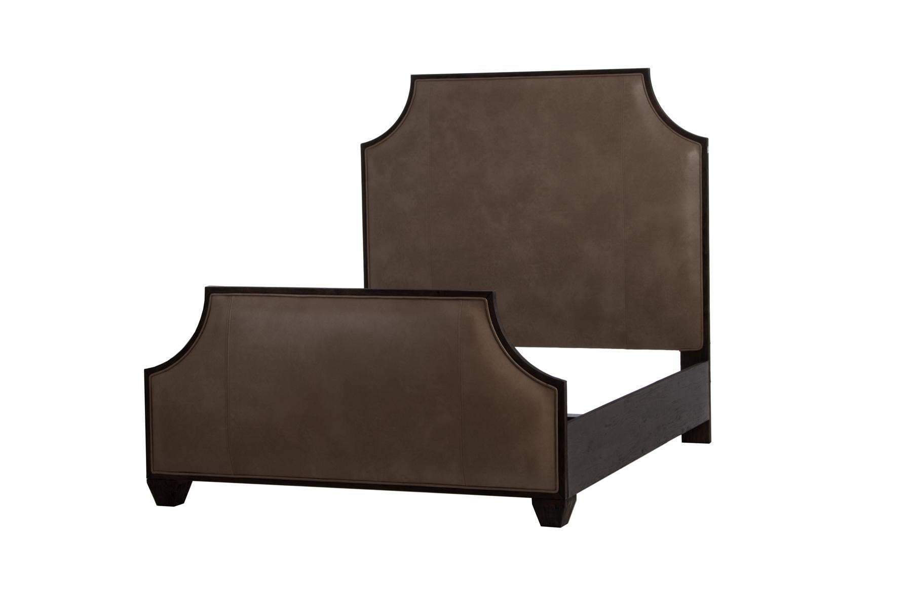Kyle Bed, Queen Non-Custom In New Condition For Sale In Carmel, CA
